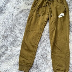 Nike Kids Olive Green Joggers